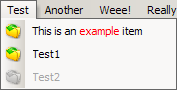 ColourMenuExample